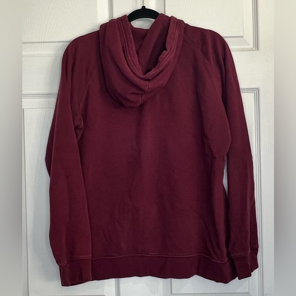The North Face Women's Burgundy Logo Hoodie - Size Large - Picture 4 of 6